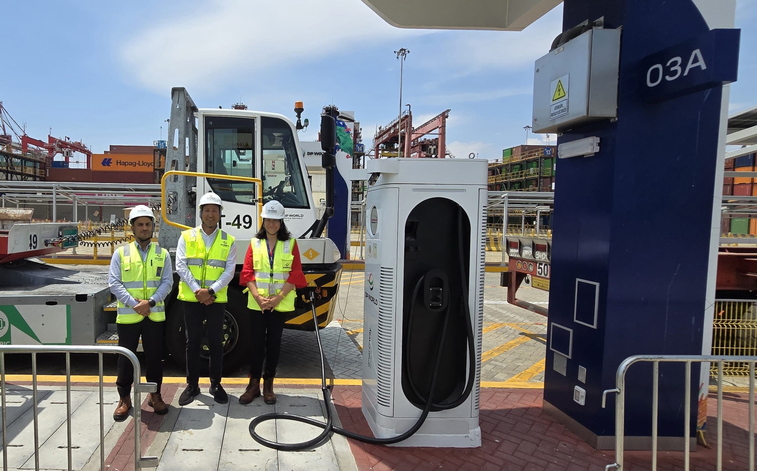 Enel X Way instala infraestructura eléctrica a DP World en Perú Latam