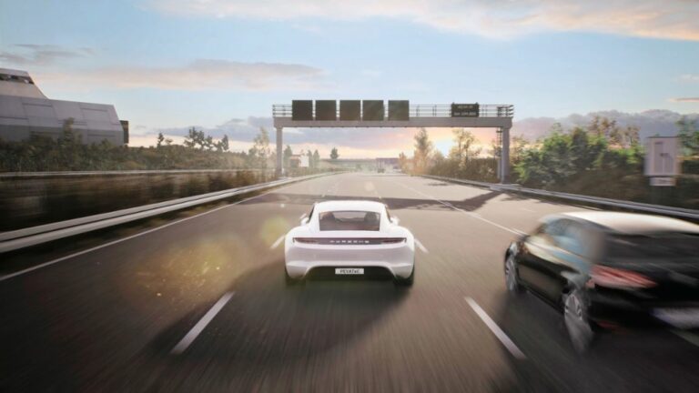 Porsche utiliza software de videojuegos para desarrollar sus vehículos eléctricos e inteligencia artificial