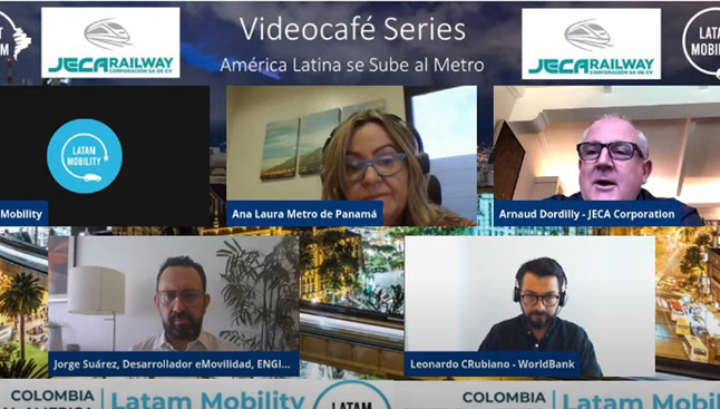 Videocafé Latam Mobility: “En comparación a los metros en Europa, Latinoamérica necesita mejorar su sistema”