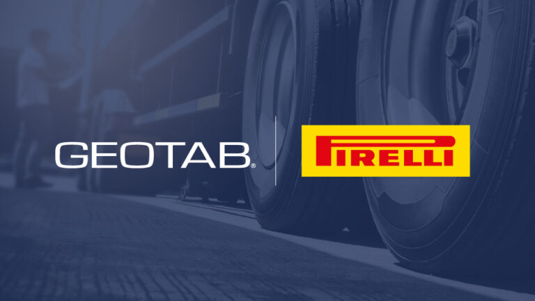 Geotab y Pirelli se unen para ofrecer herramienta tecnológica de gestión de flotas