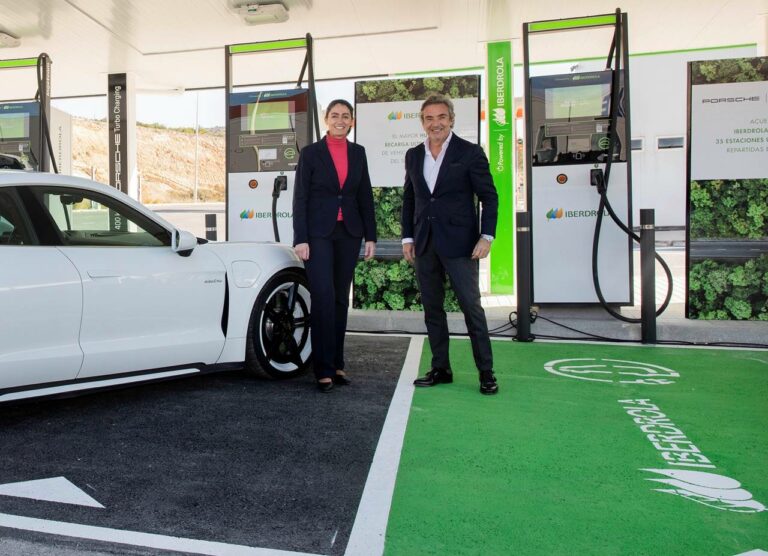 Porsche and Iberdrola Inaugurate the Largest Ultra-Fast Charging Station in Spain