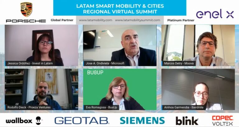 Representantes de Microsoft, Proeza Ventures, Moova e Iberdrola, hablaron sobre el futuro de la movilidad inteligente