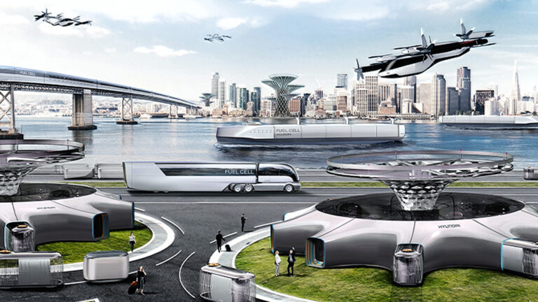 Vehículos eléctricos, autónomos e hidrógeno: así es la ciudad inteligente presentada por Hyundai
