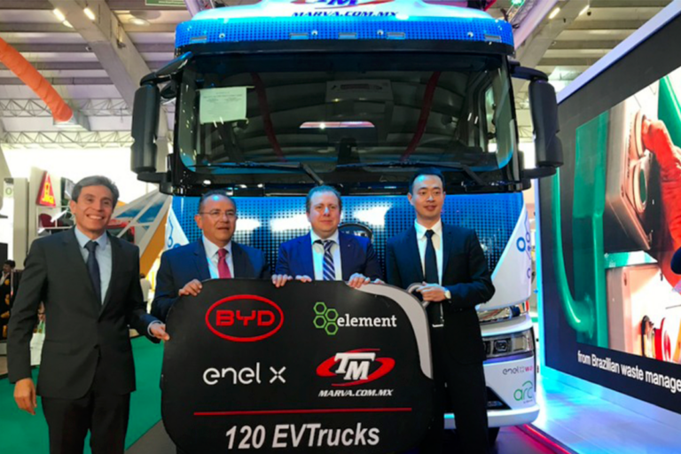 BYD Delivered to Mexico the Largest Fleet of Tractor Trucks Outside of China