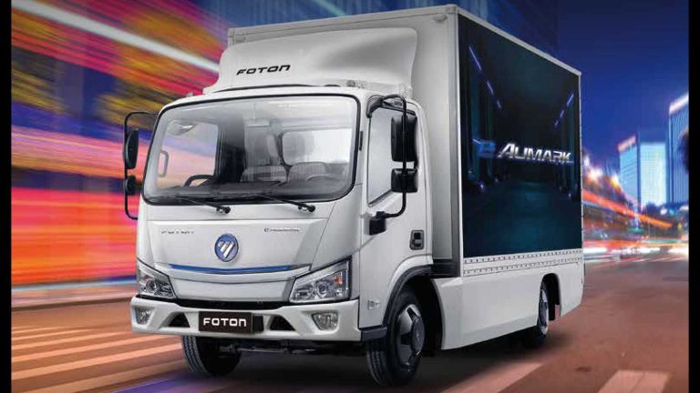 Foton presenta camión 100% eléctrico en Argentina