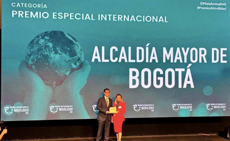 Bogotá se convierte en la ciudad líder de movilidad sostenible en Latinoamérica