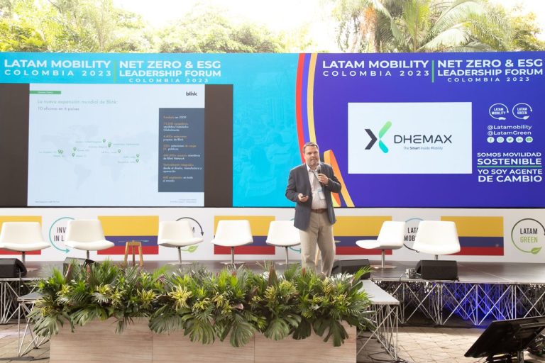 Blink Charging presenta sus soluciones de carga y modelos de negocio en el «Latam Mobility: Colombia 2023»