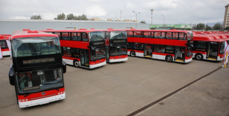 Chile: Llegan buses eléctricos de dos pisos fabricados por BYD