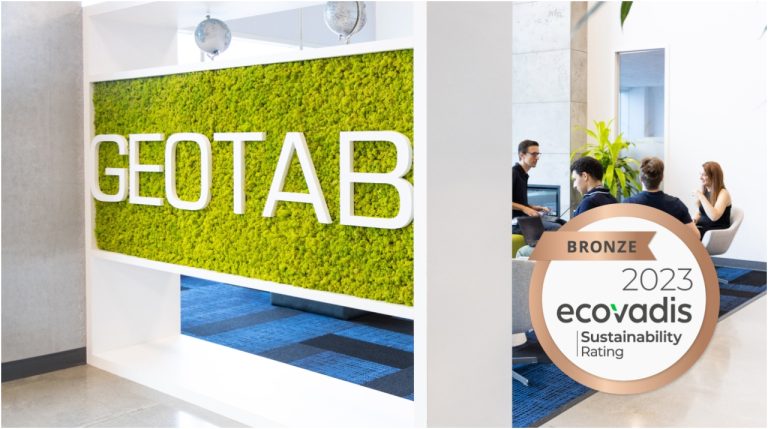 Geotab Strengthens Sustainable Performance: Earns Bronze Medal from EcoVadis