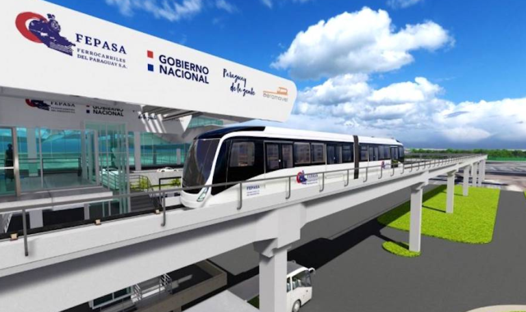 Avanza proyecto de transporte ferroviario sostenible en Paraguay