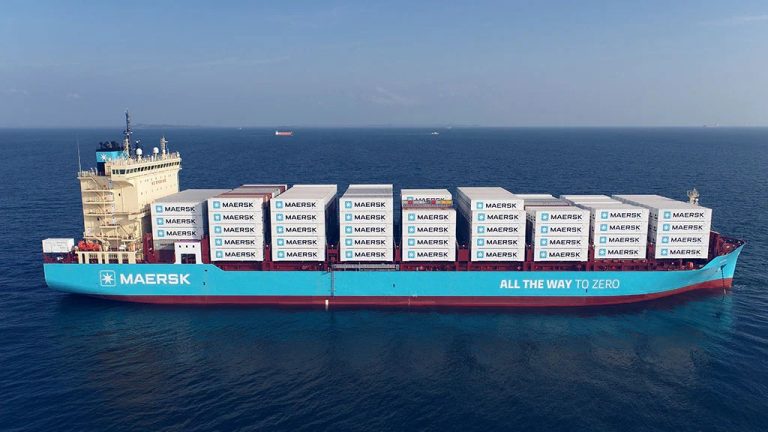 Amazon firma acuerdo con Maersk para el transporte marítimo bajo en carbono