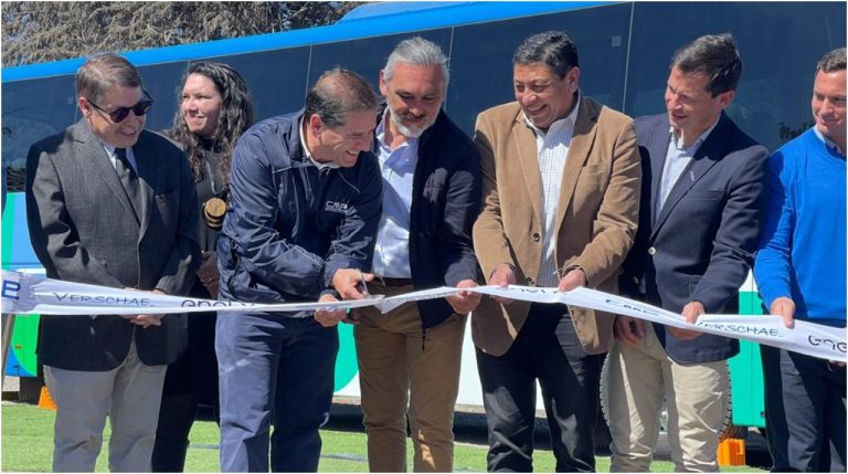 Gracias a CMP, ENEL X, Verschae y FLEX: Minería en Chile cuenta con su primera flota de autobuses eléctricos