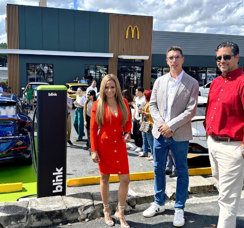 Blink Charging Installs Electric Vehicle Chargers at Five McDonald’s in Puerto Rico