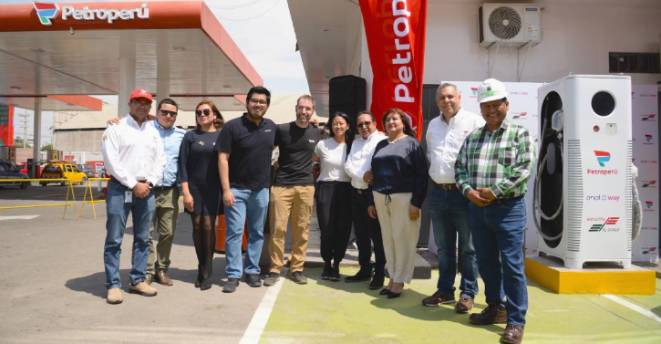 Enel X Way inaugura electrolinera de carga rápida en Perú