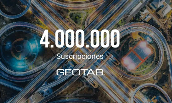 Geotab alcanza las 4 millones de suscripciones
