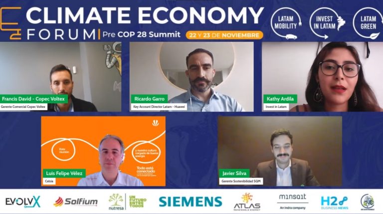 Huawei, SQM, Celsia y Copex Voltex muestran la cadena de valor de la movilidad sostenible desde la energía