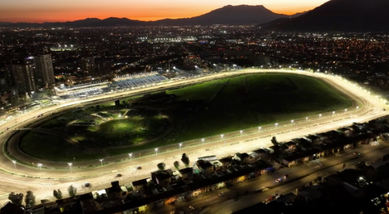 Enel X instala sistema de iluminación inteligente en el Hipódromo de Chile