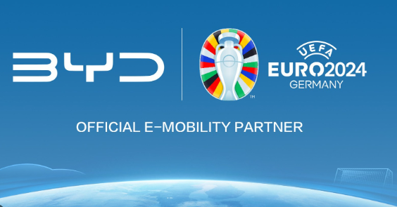 BYD será patrocinante oficial de movilidad eléctrica de la Eurocopa