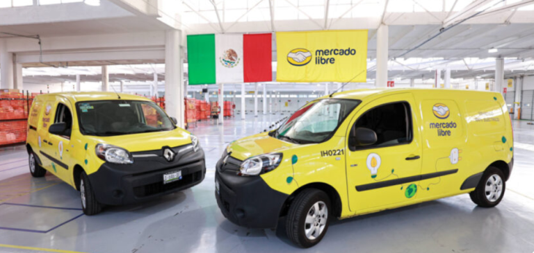 México: MercadoLibre cuadruplicó flota de vehículos eléctricos