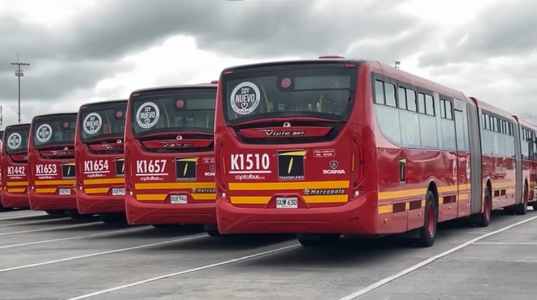 Bogotá inicia fase de ampliación de flota eléctrica en Transmilenio