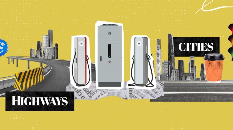 Chile cuenta con cargador de Huawei que recarga vehículos eléctricos en 8 minutos