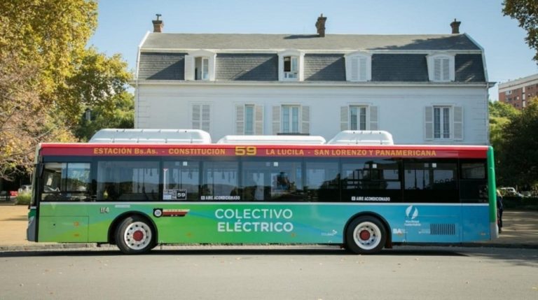 Buenos Aires incorporará 74 buses eléctricos para transporte público