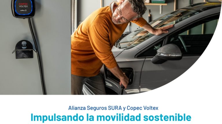Copec Voltex y Seguros SURA avanzan en la promoción de la electromovilidad