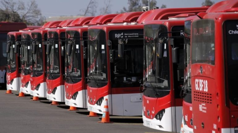 Chile se consolida con la flota de buses eléctricos más grande fuera de China