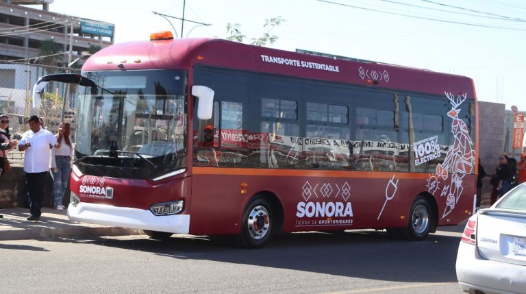 México: Sonora incorpora unidades eléctricas al transporte público