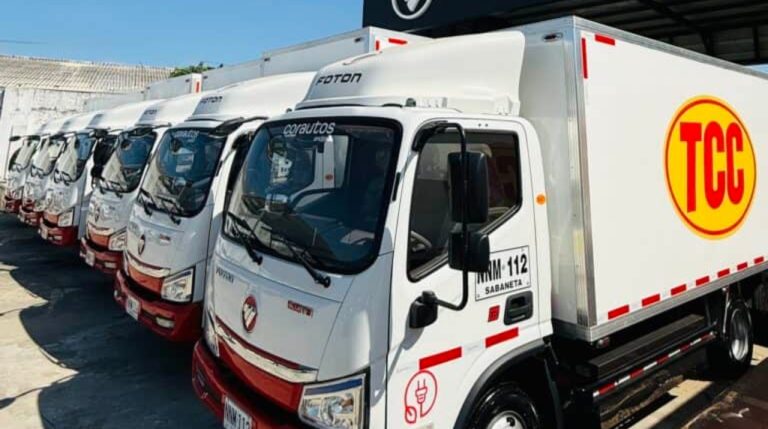 Colombia: TCC avanza hacia la sostenibilidad con nueva flota de camiones eléctricos