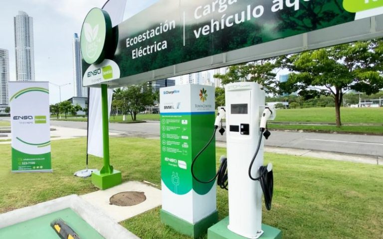 estaciones de carga para vehículos eléctricos en Panamá
