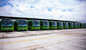 Flota eléctrica de Transmilenio