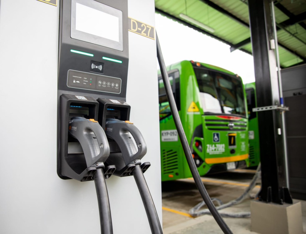 Flota eléctrica de Transmilenio