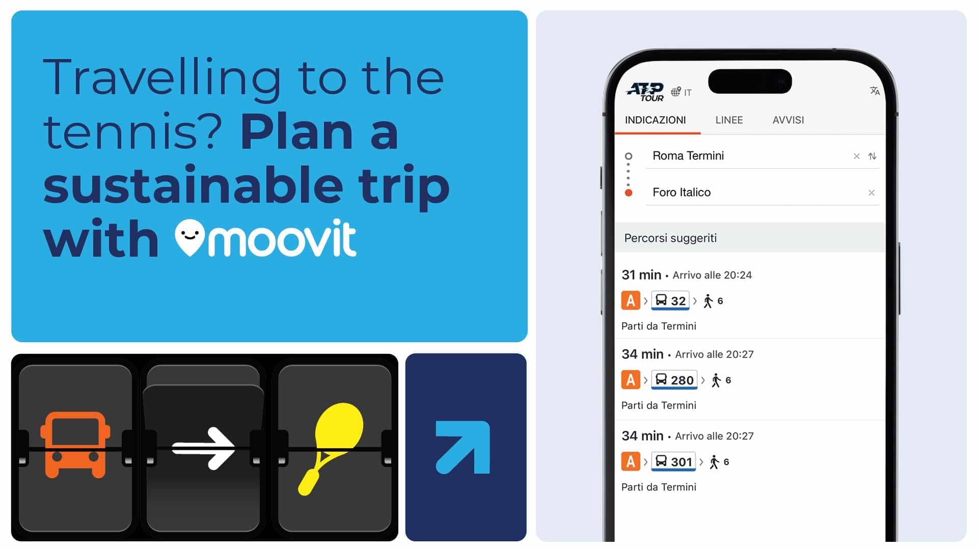 Sustainable mobility in sports events