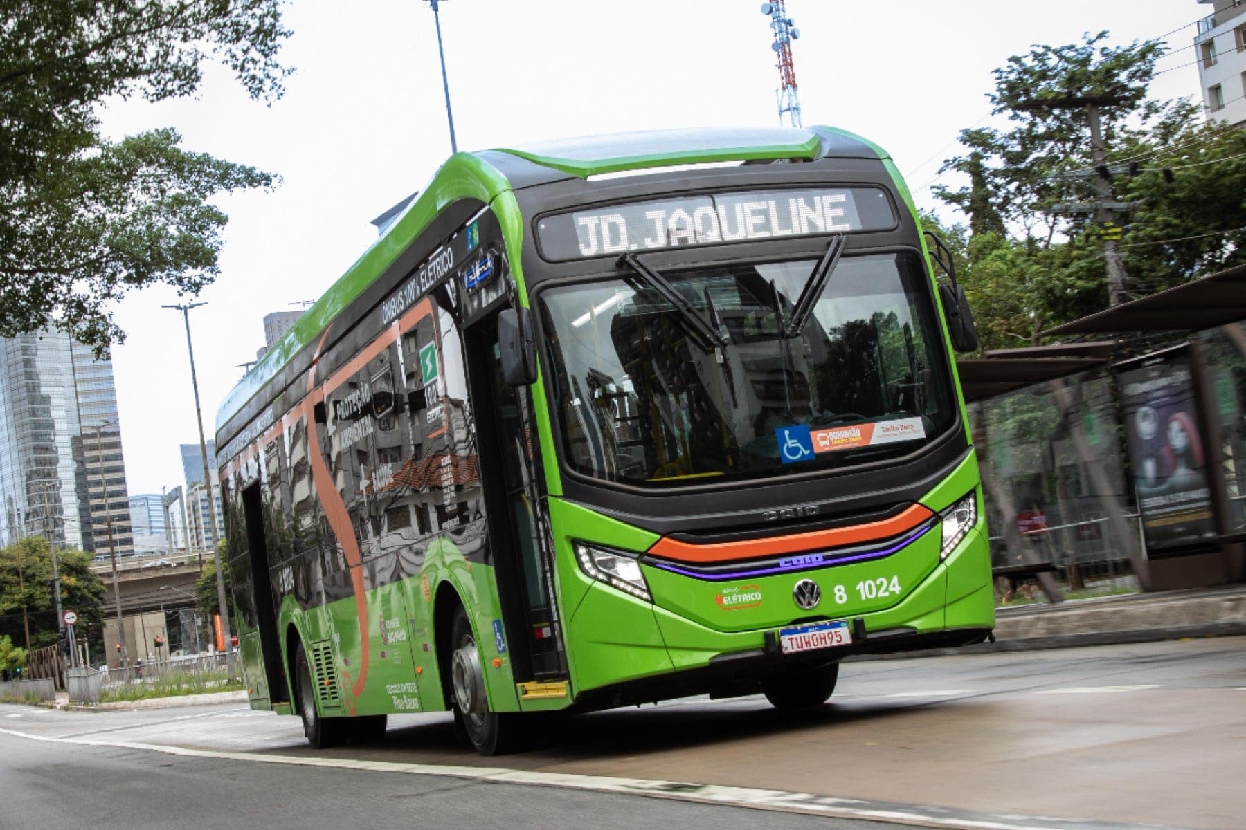 Brasil: Salvador testa ônibus elétrico e-Volksbus da Volkswagen e avança na mobilidade sustentável